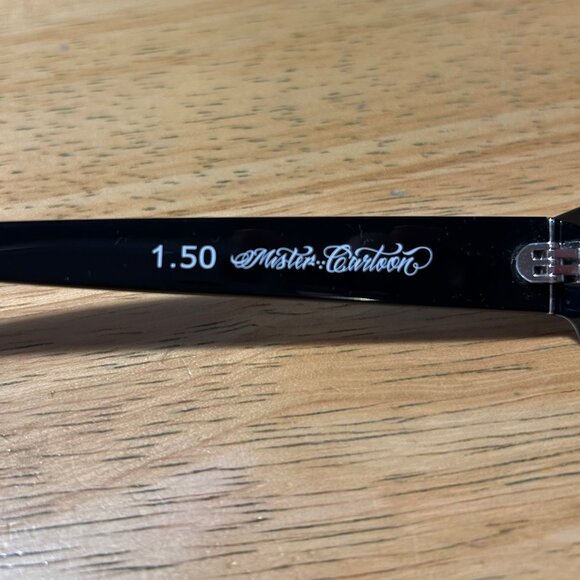 Womens Caddis 1.50 Mister Cartoon 56 16 145 Black Eye Appliances Reading Glasses - Picture 7 of 8